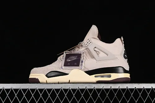 All categories Air Jordan Jordan series basketball shoes Air Jordan 4 A Ma Maniere x Air Jordan 4 Retro "Fossil Stone" AJ4 Joe 4 Fossil FZ4810-200